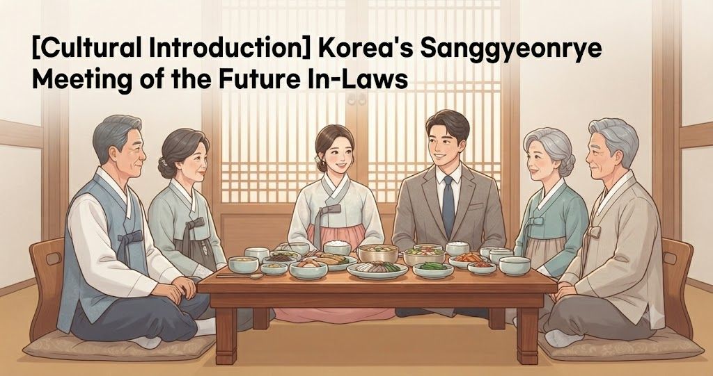 [Korean Culture] Understanding ‘Sanggyeonrye’: The Traditional First Meeting of Korean In-Laws 🤝